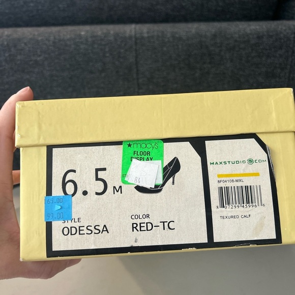 Max Studio Red Heels - Picture 8 of 8